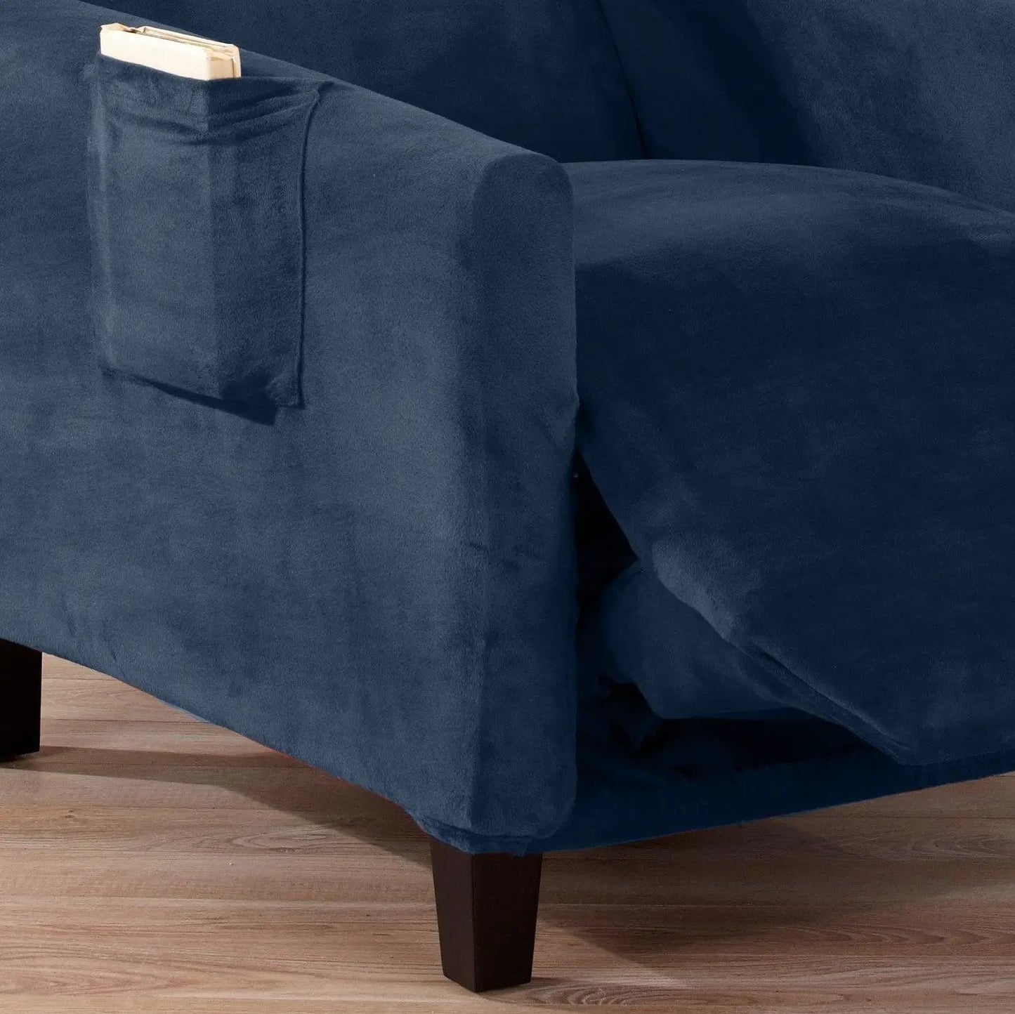 Velvet Stretch Slipcover - Gale Collection from PriceLows™