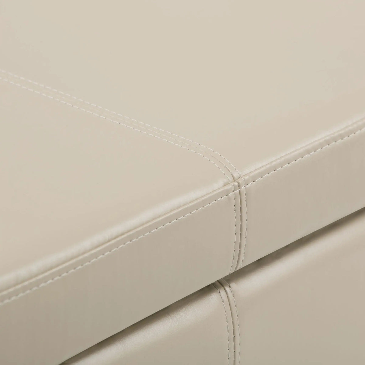 Storage Ottoman Bench | Solid Wood Frame | High Density Foam