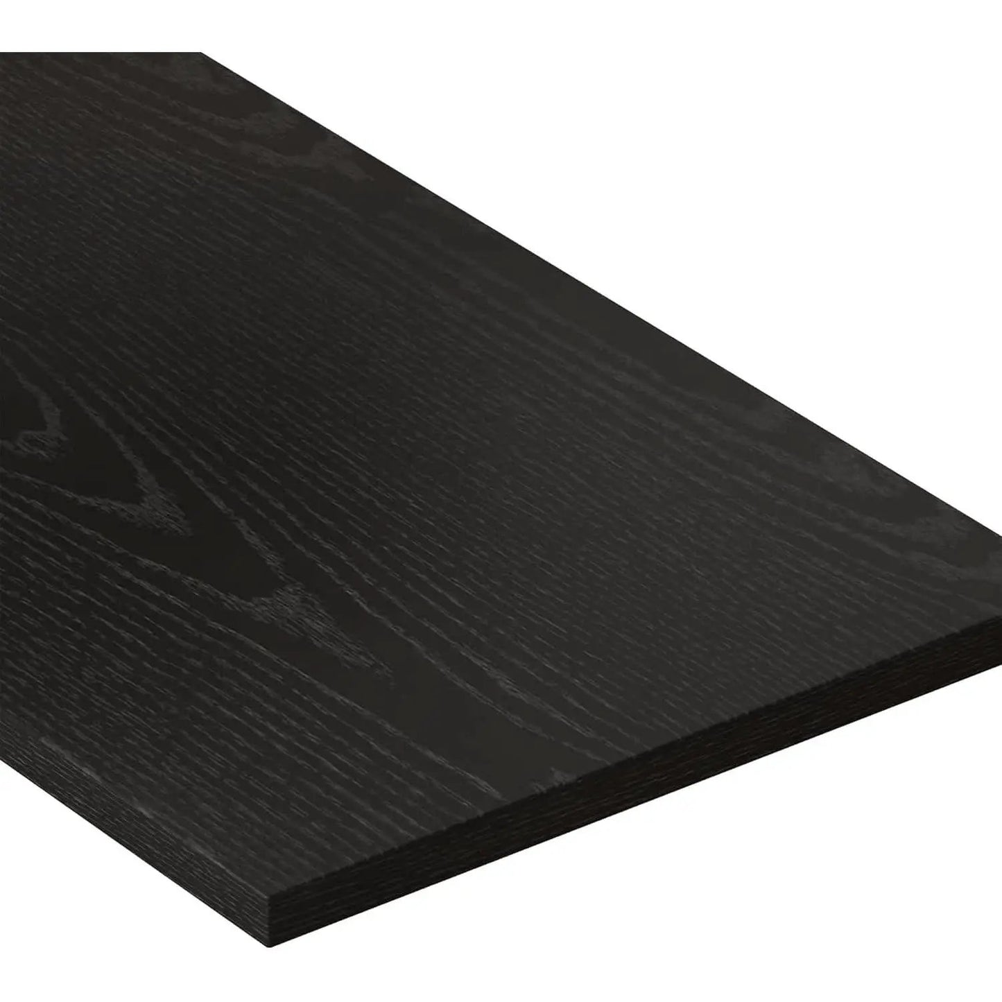 73 Inch Tall Bookshelf Black Wood Grain Living Room from PriceLows™