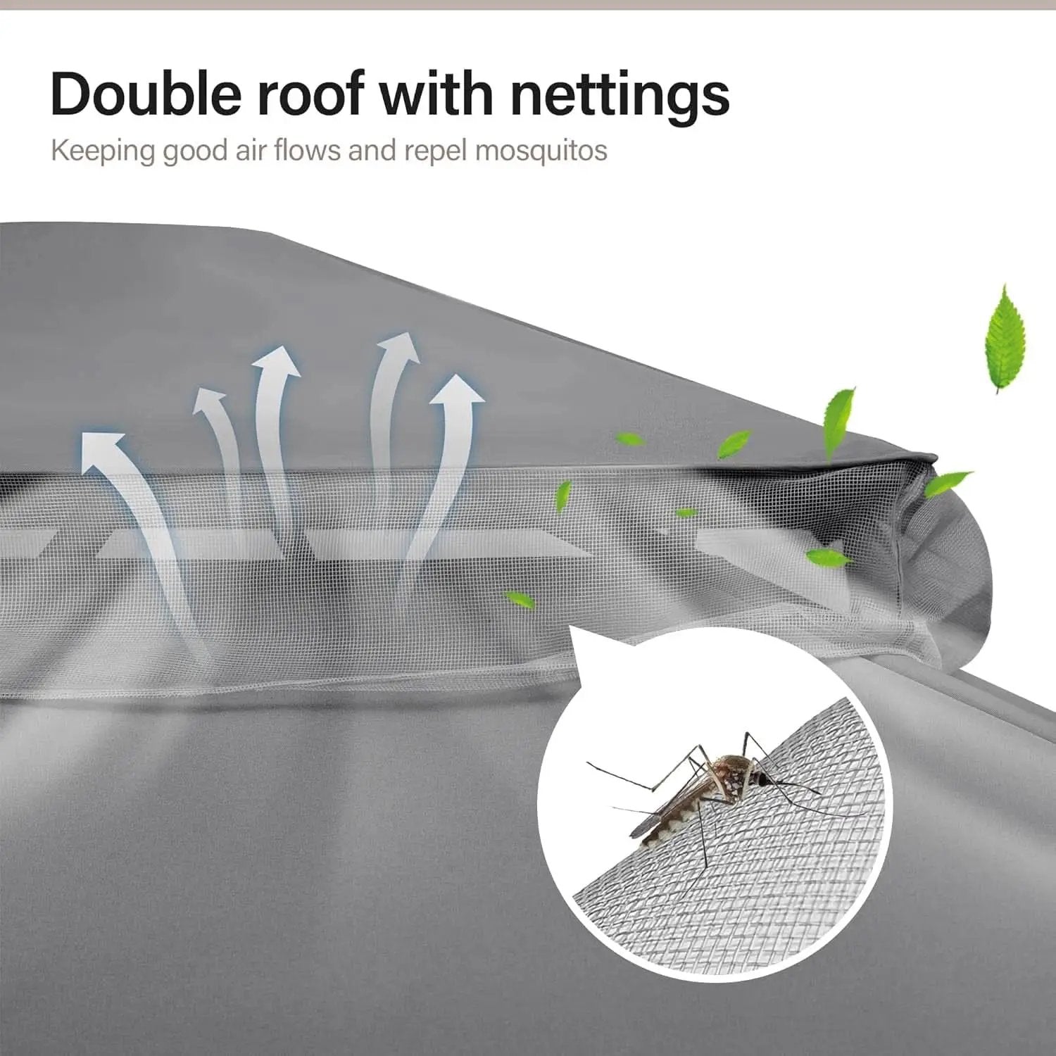Outdoor Gazebo 10x13 With Mosquito Netting Weatherproof from PriceLows™