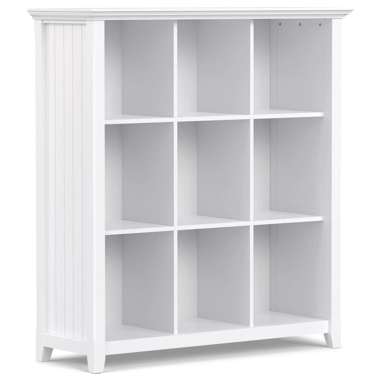 Acadian Cube Storage | Handcrafted Solid Wood | Twelve Large Cubbies | 57 Inch Width
