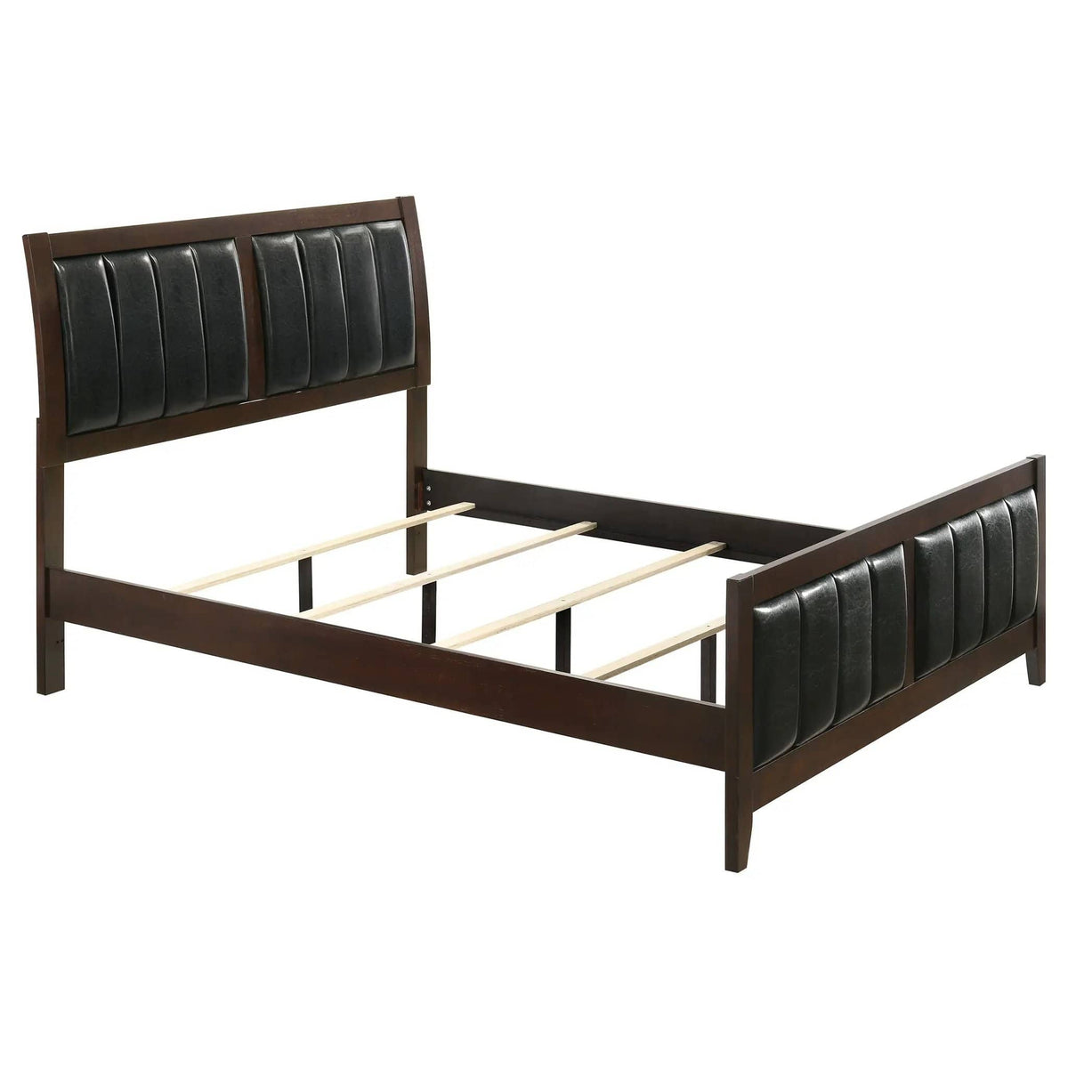 Carlton 5-piece Queen Bedroom Set | 5-Piece Set | Solid Wood & Veneer | Cappuccino