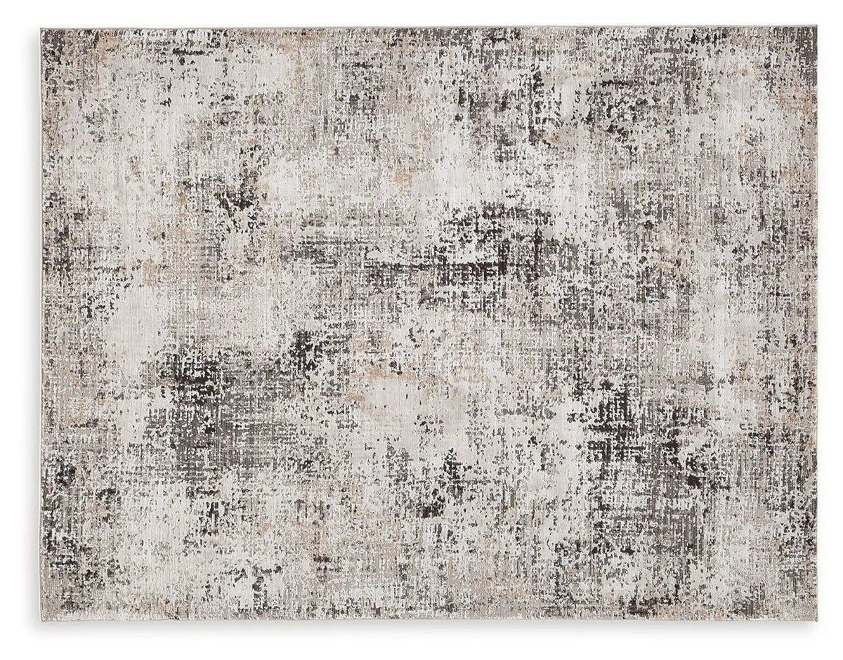 Elaning Area Rug | 95.38 x 125.38 Inch | Abstract Design | Plush Pile