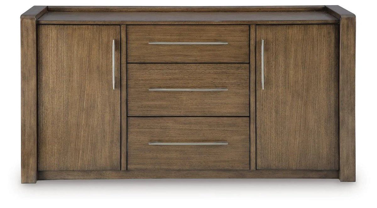 Marxmore Dining Room Server | 60.13 x 18.13 x 31.5 in | Mdf & Veneer | Brown