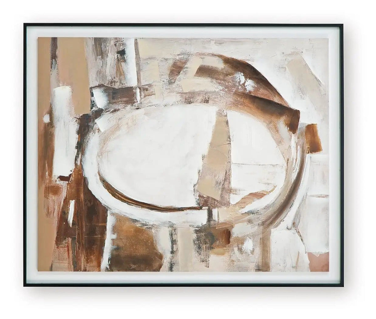 Bradlow Wall Art | 49.5 x 1.63 x 60 in | Home Furniture | Brown / White / Black