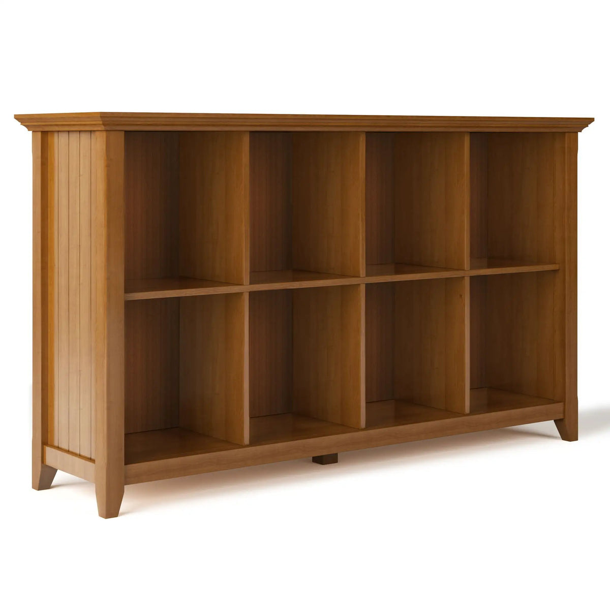 Acadian Cube Storage | Handcrafted Solid Wood | Twelve Large Cubbies | 57 Inch Width