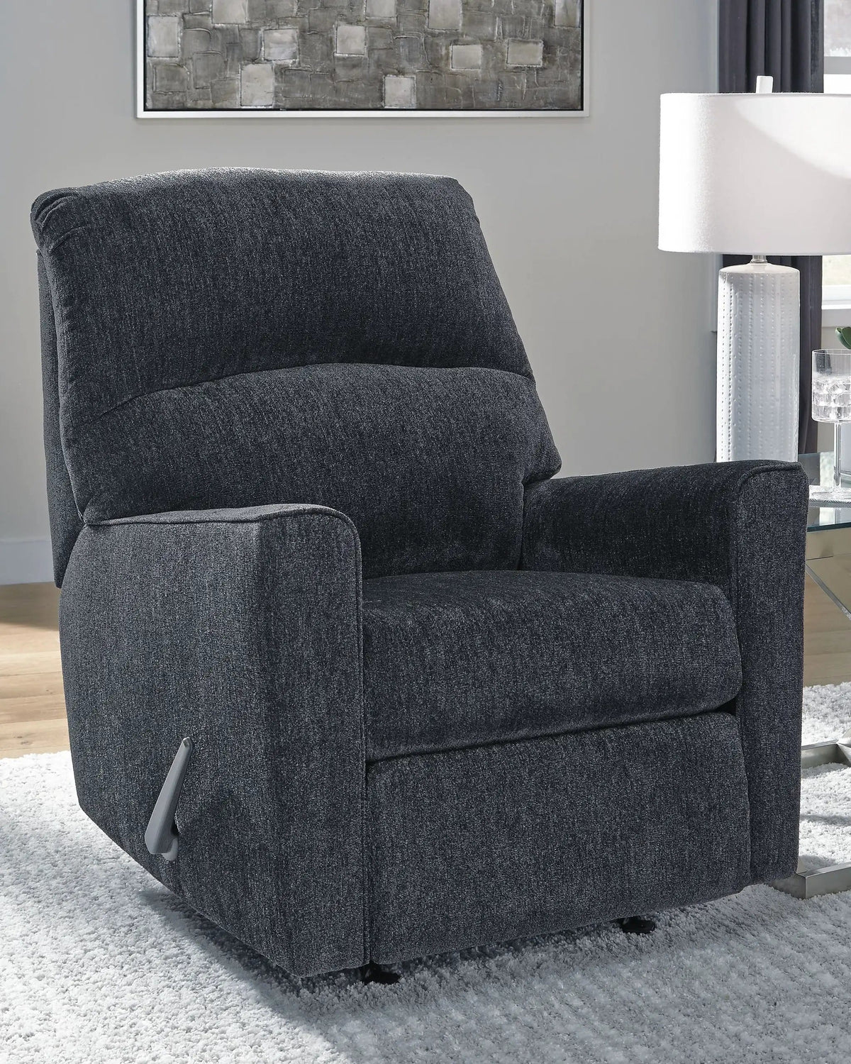 Altari Rocker Recliner Rocker Chair | 2 Pieces | Chenille & Fabric | Living Room