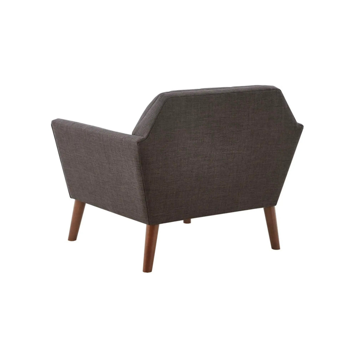 Modern Lounge Chair | Button Tufting | Mid-Century Design | Comfortable Armrests