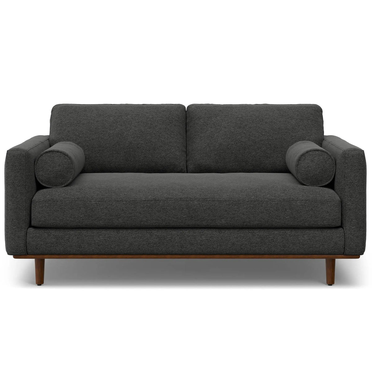 Morrison Upholstered Sofa | Recycled Blend Fabric | Single Bench Seat Cushion | 72 Inch Length