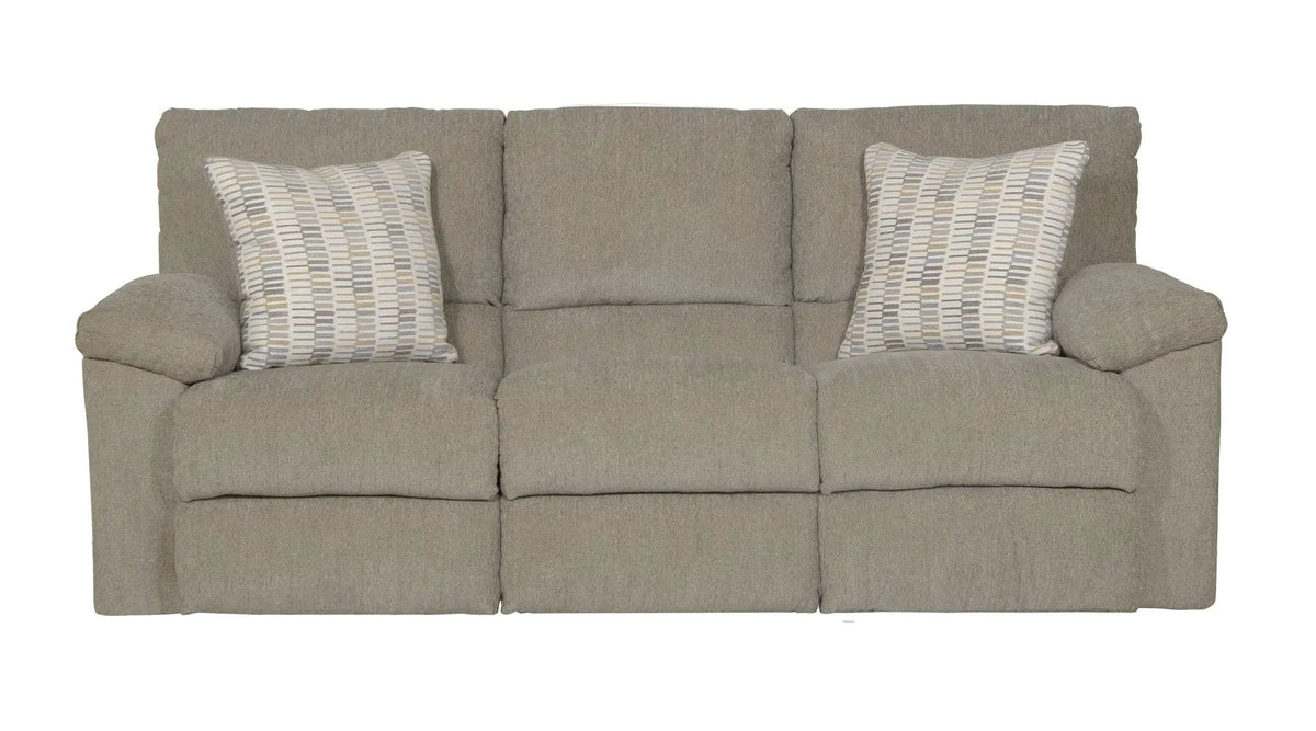 Tyler Reclining Sofa | 4 Pieces | Chenille & Fabric | Living Room