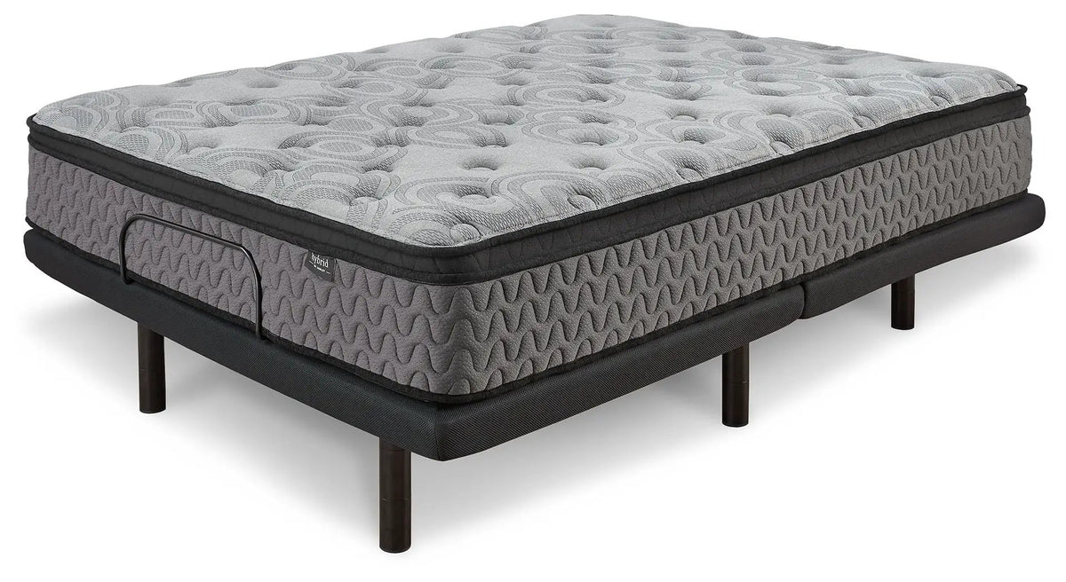 Augusta Firm Hybrid Mattress | 12 Inch Height | Euro Pillow Top | Low-Maintenance Design