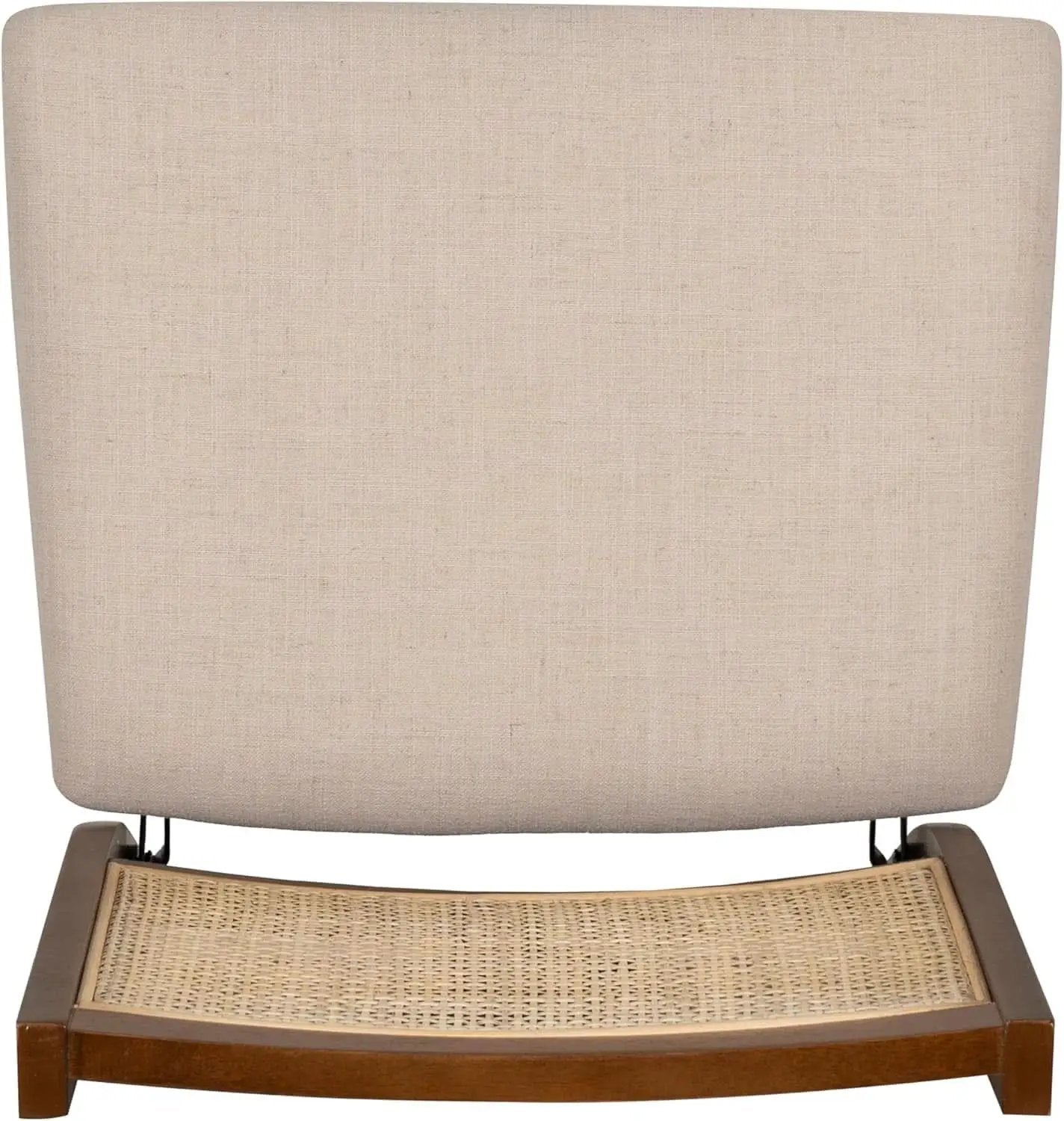 Kasi Brown Natural Rattan Cane Foldable Dining Side Chair from PriceLows™