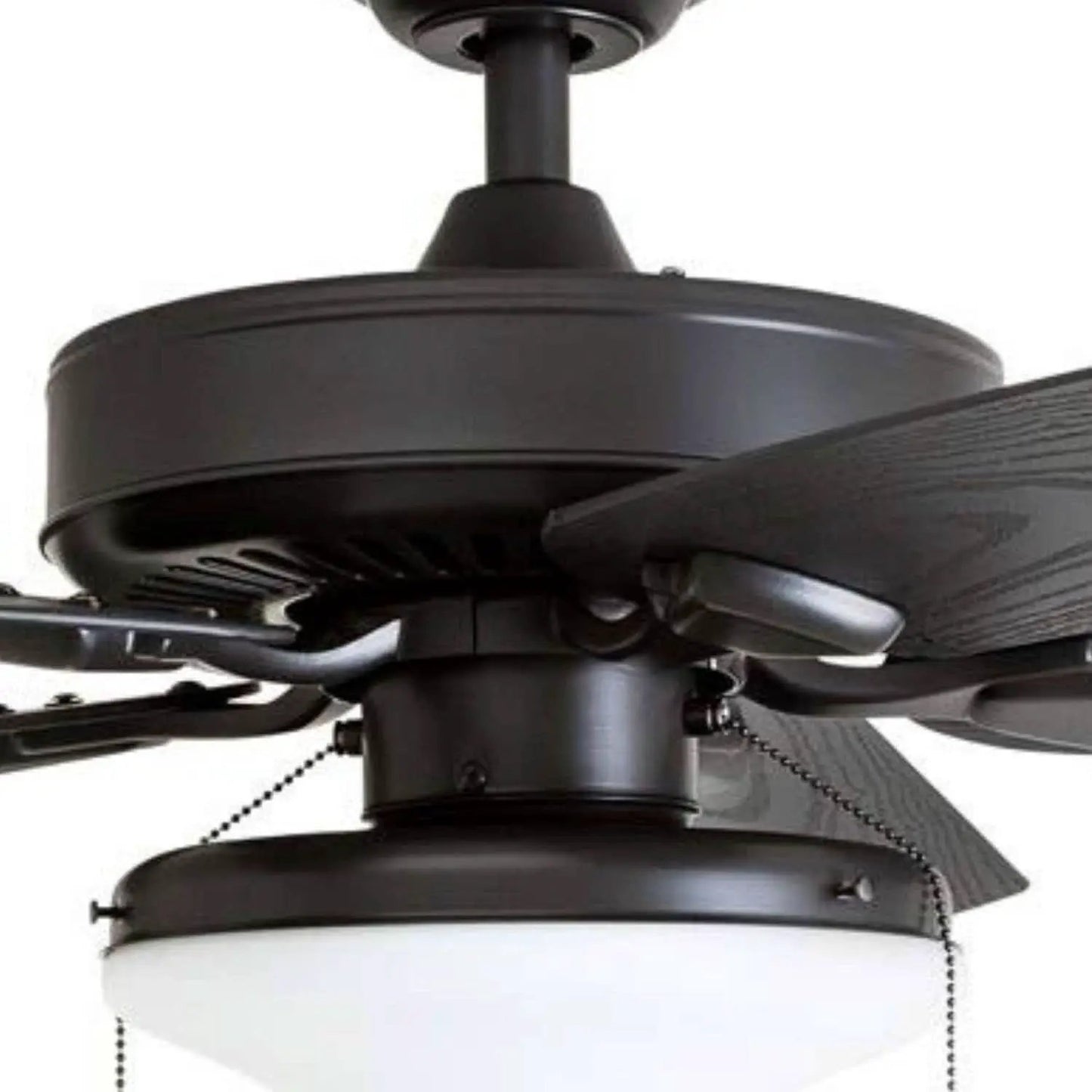 Belmar 52 Inch Bronze Damp Rated Ceiling Fan LED Light from PriceLows™