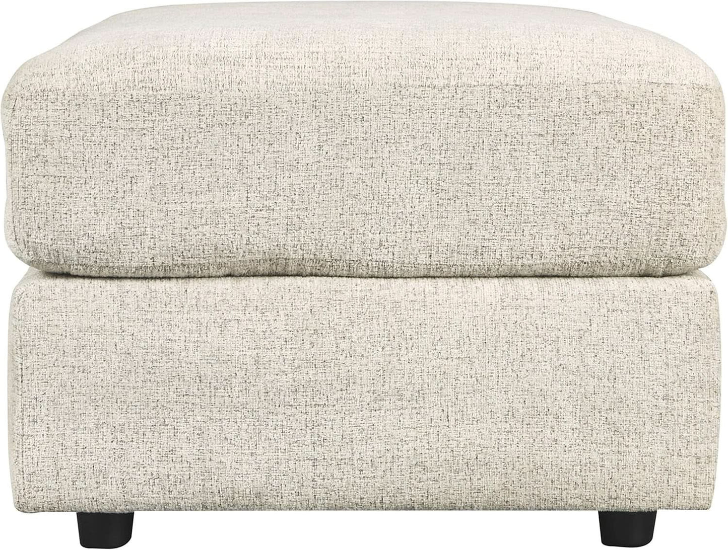 Soletren Oversized Ottoman Off White Modern Furniture from PriceLows™