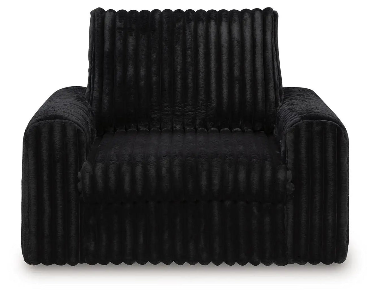 HamlinBay Power Gliding Chaise | Loose Back Cushion | Large Shaped Arms | Power Glide Function
