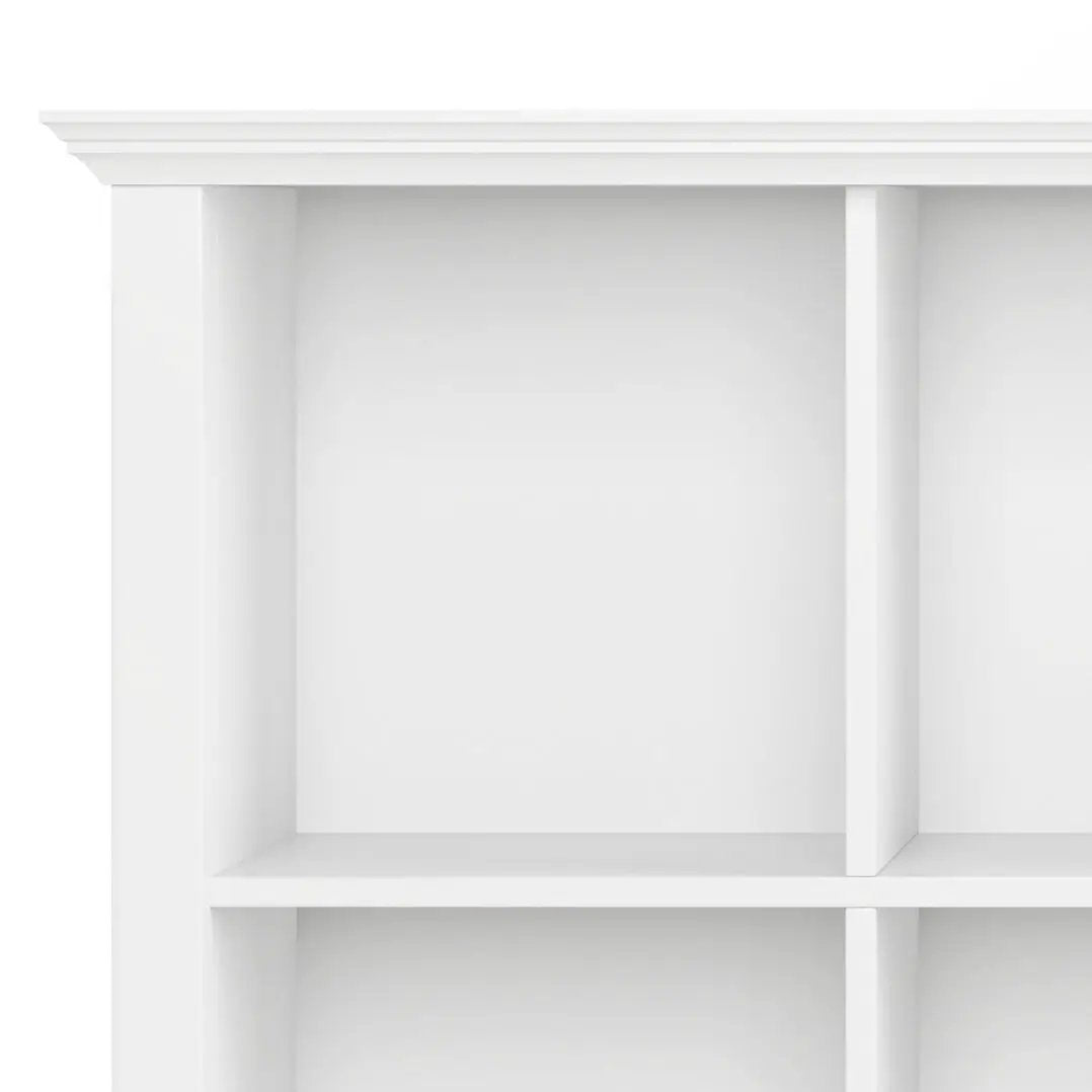 Acadian Cube Storage | Handcrafted Solid Wood | Twelve Large Cubbies | 57 Inch Width