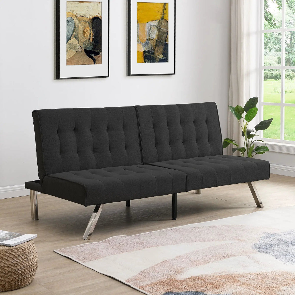 Futon Sofa Bed | Multi Functional | Space Saving Design | Standard Fit