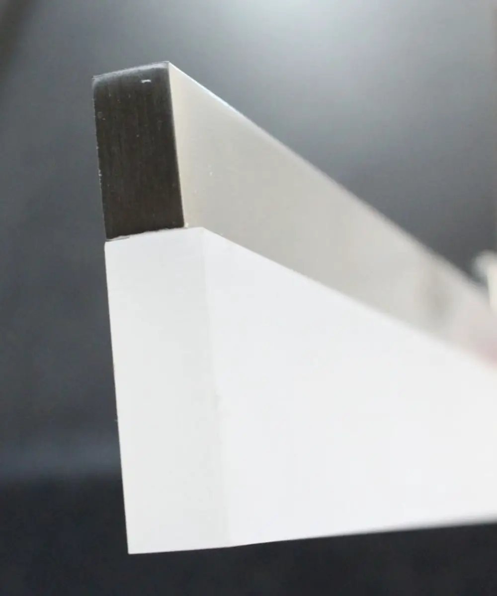 LED Linear Island Light | 36 Inch | Brushed Nickel | Acrylic Shade