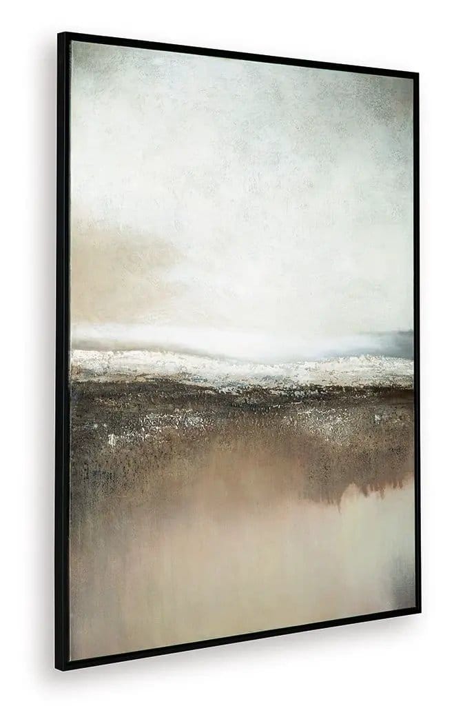 Siaking Wall Art | 47.88 x 1.63 x 63.88 in | Home Furniture | Brown / Gray / White