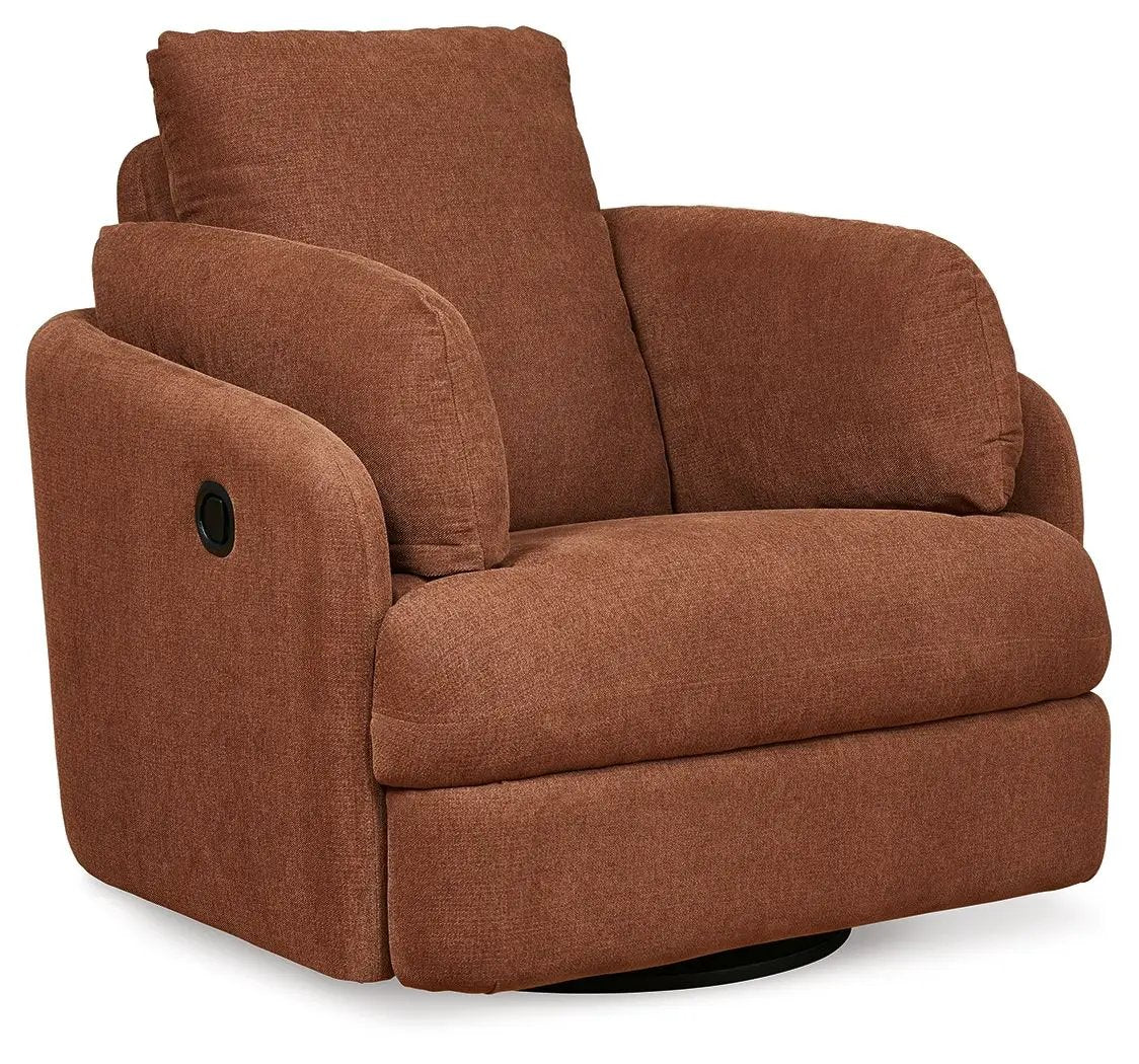 Modmax Swivel Glider Recliner | Cool Contemporary Look | Low-Maintenance Lounging | 41.38 Inch Length