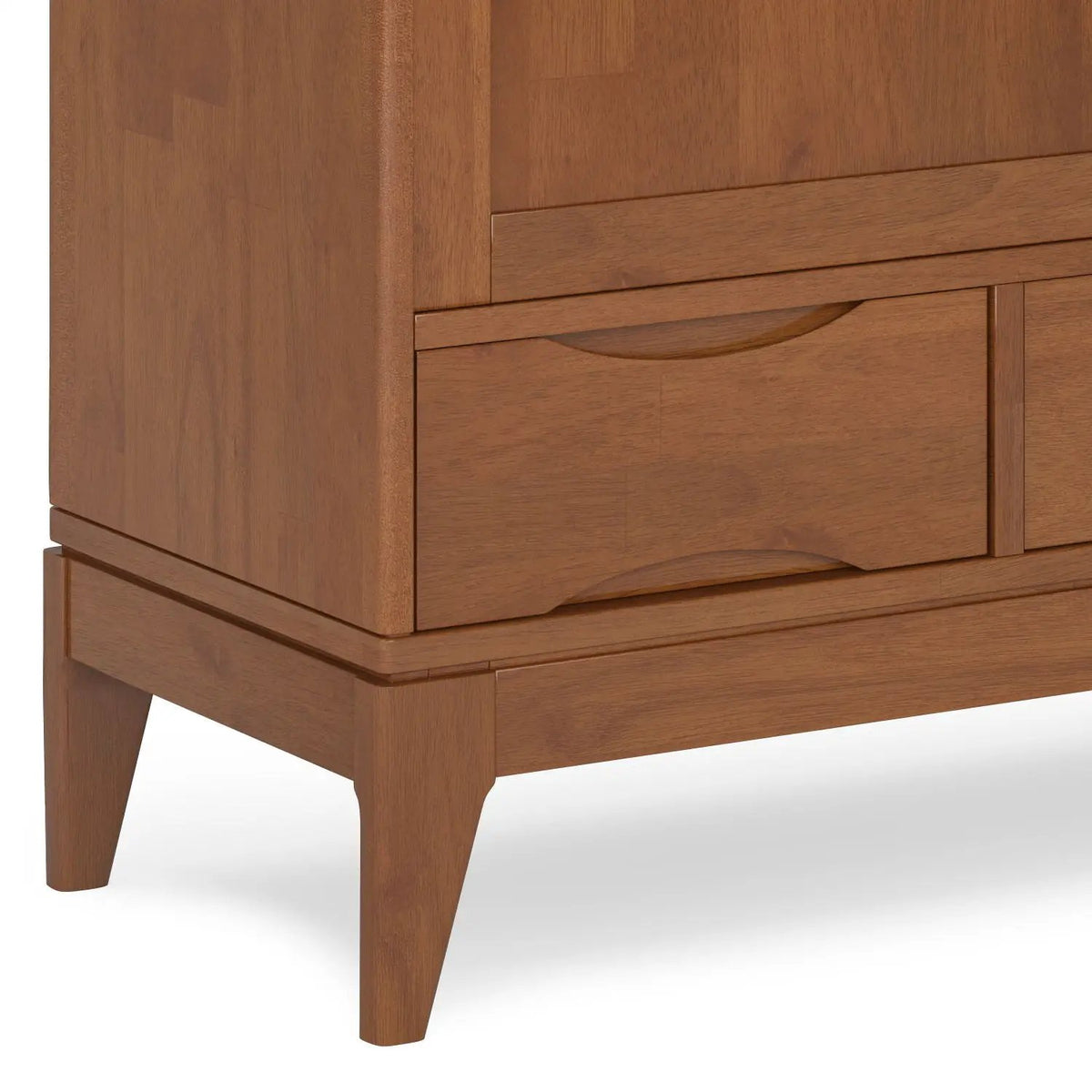 Harper Storage Cabinet | Medium Handcrafted Rubberwood | NC Lacquer Finish | Multipurpose Storage