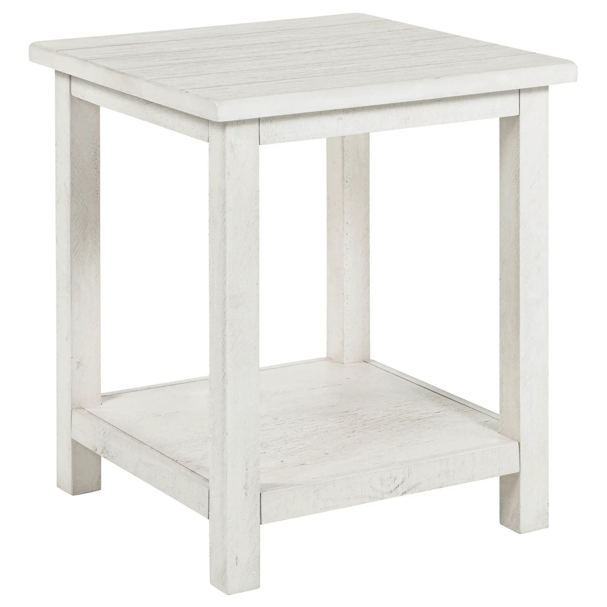 Payne 2-piece Coffee and End Table Set Distressed | 2-Piece Set | Engineered Wood & Veneer | White