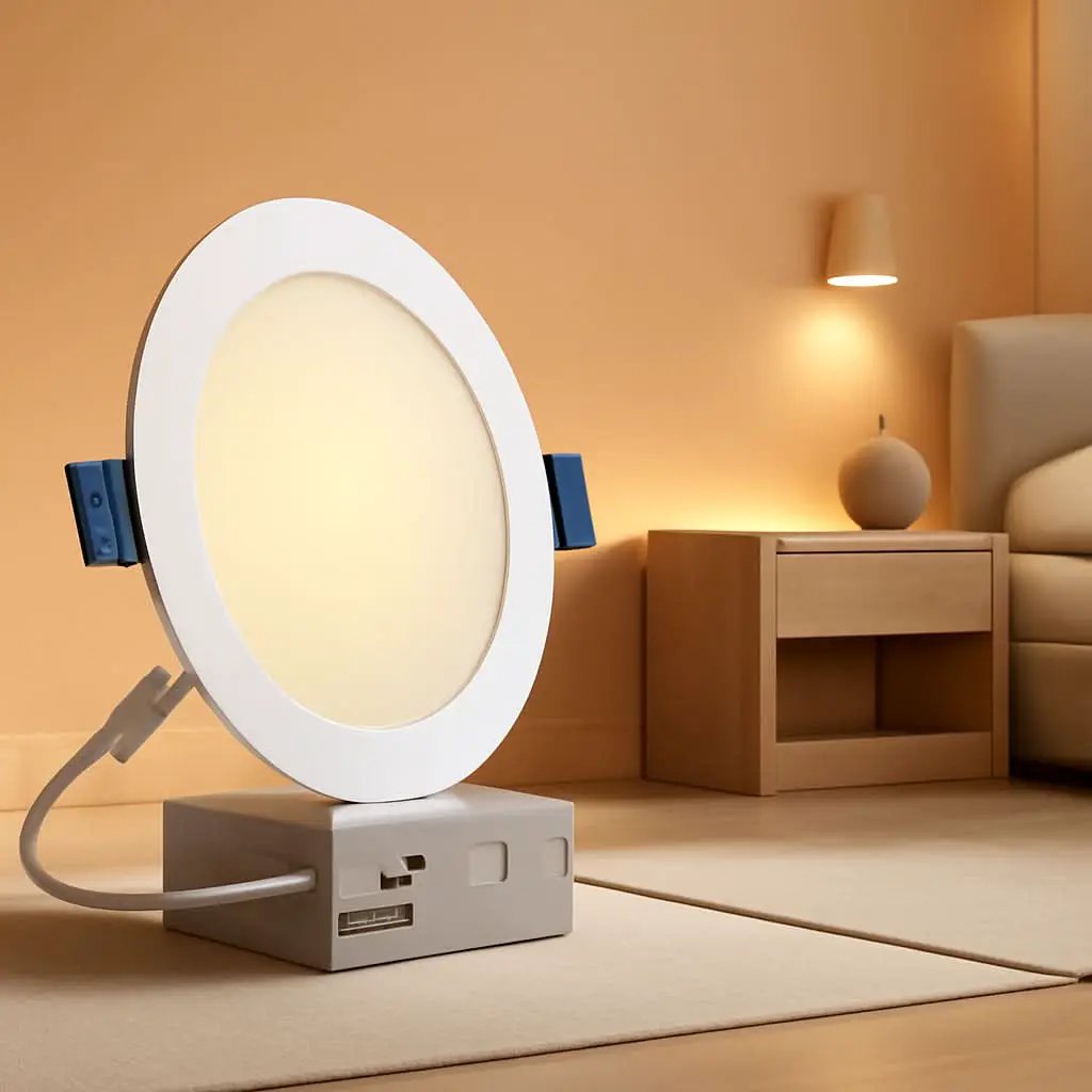 Six Inch Recessed LED Downlight 5CCT Dimmable from PriceLows™