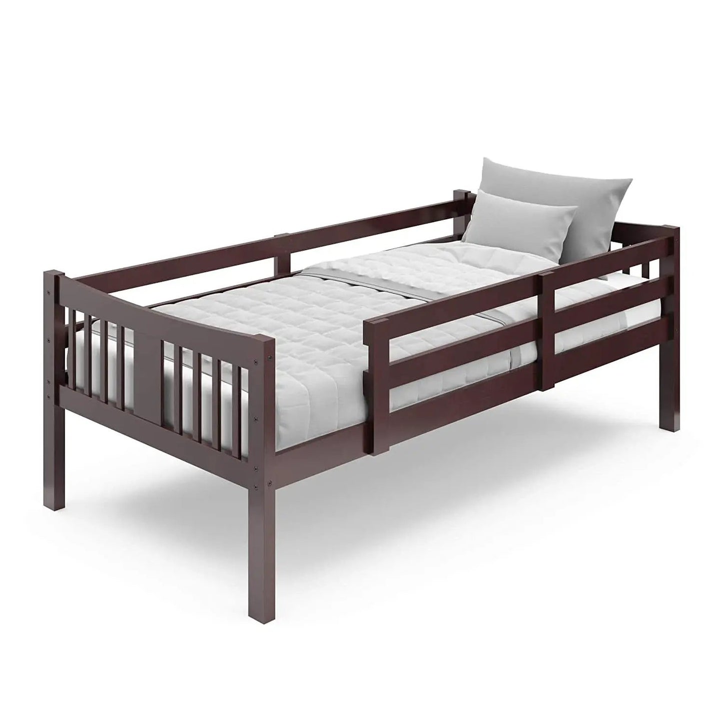 Espresso Twin Over Twin Bunk Bed GREENGUARD Gold Certified from PriceLows™