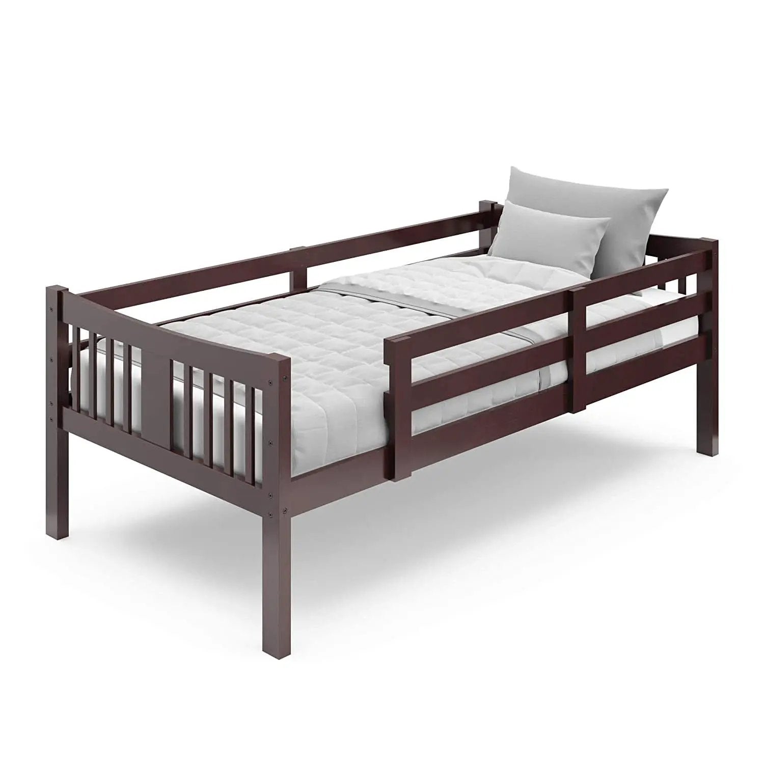 Espresso Twin Over Twin Bunk Bed GREENGUARD Gold Certified from PriceLows™