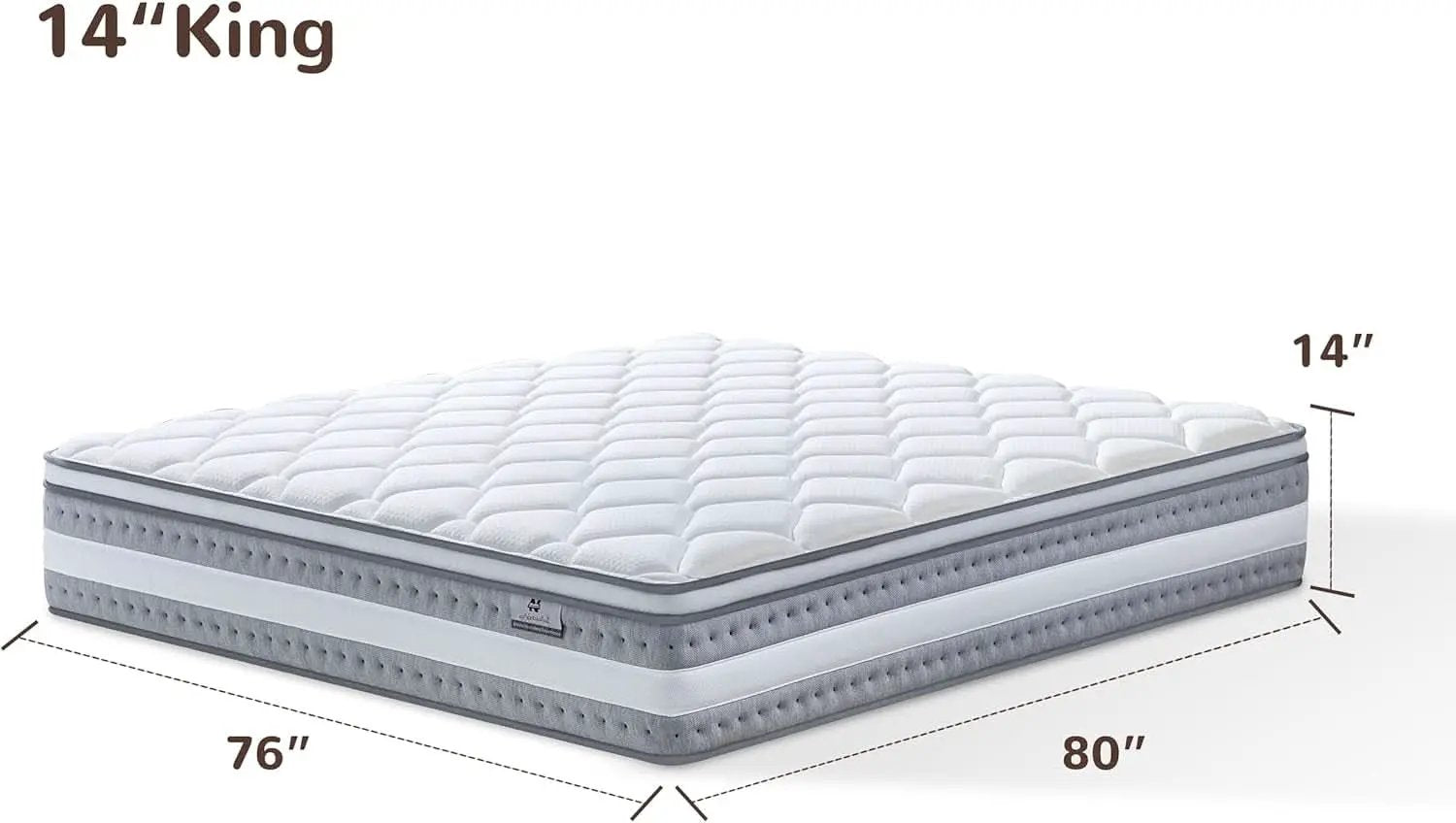 King Size Orthopaedics Hybrid Memory Foam Mattress from PriceLows™