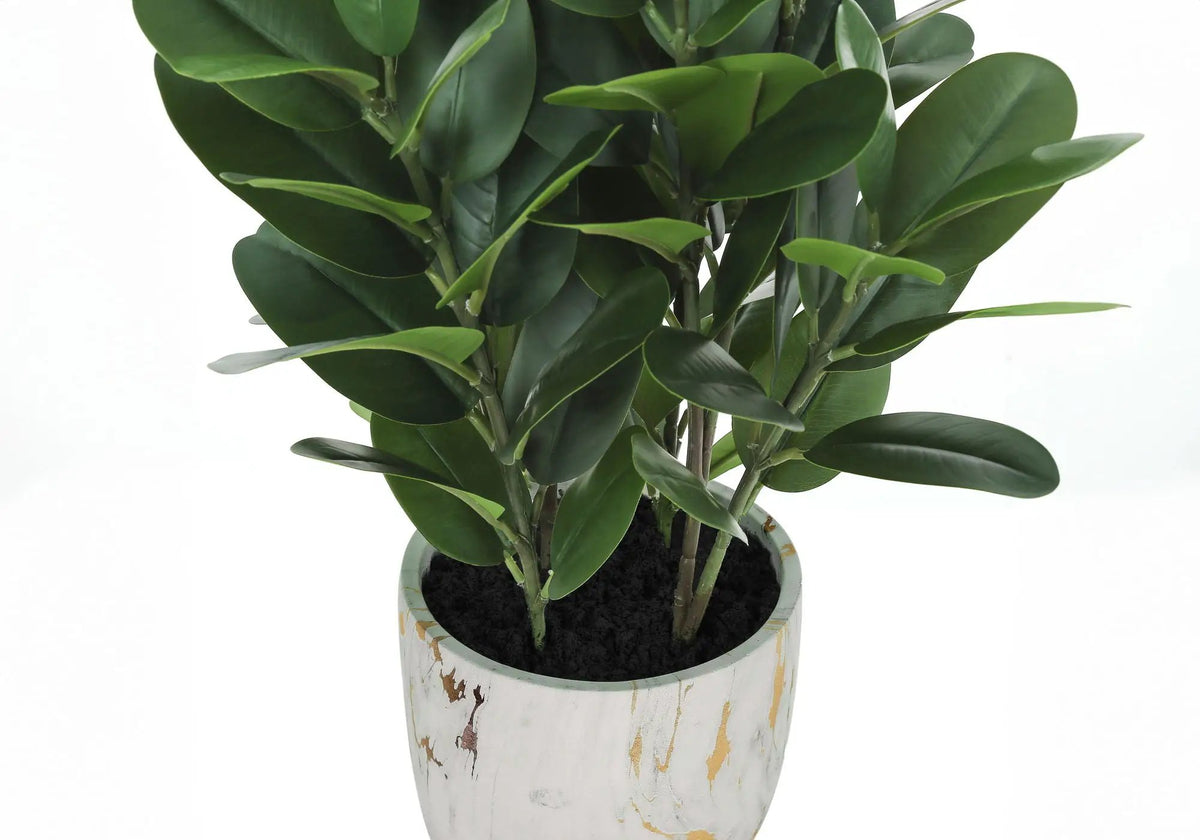 31 Inch Artificial Garcinia Tree | Real Touch Leaves | Indoor Faux Floor Plant | Potted