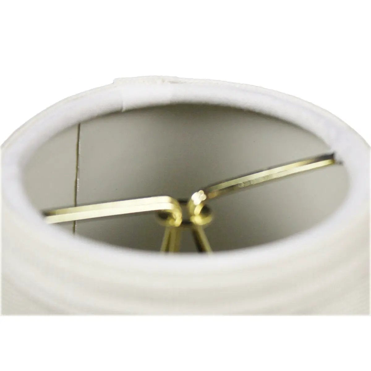 Clip On Candelabra Lamp Shades | 5X4 Inch | Oatmeal Linen | Set Of Six