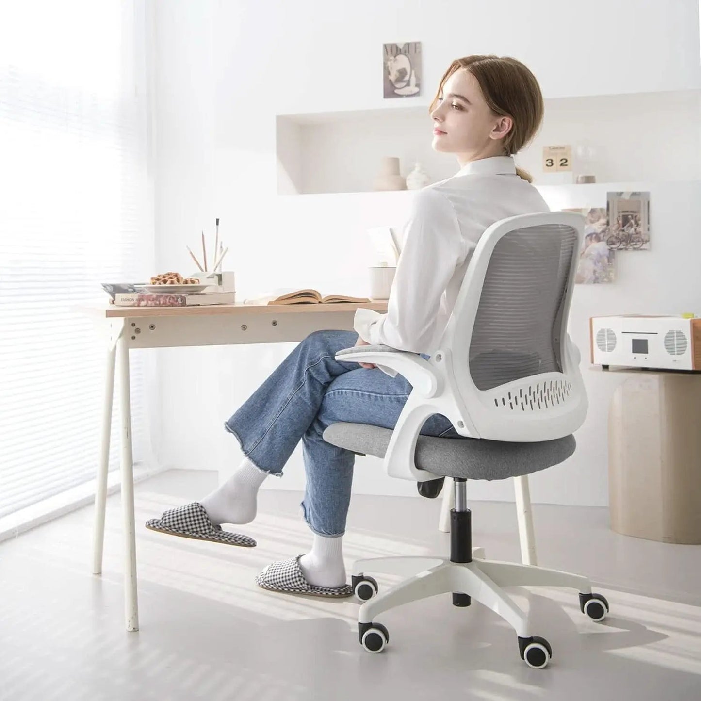 Ergonomic Gaming Chair With Lumbar Support And Adjustable Height from PriceLows™