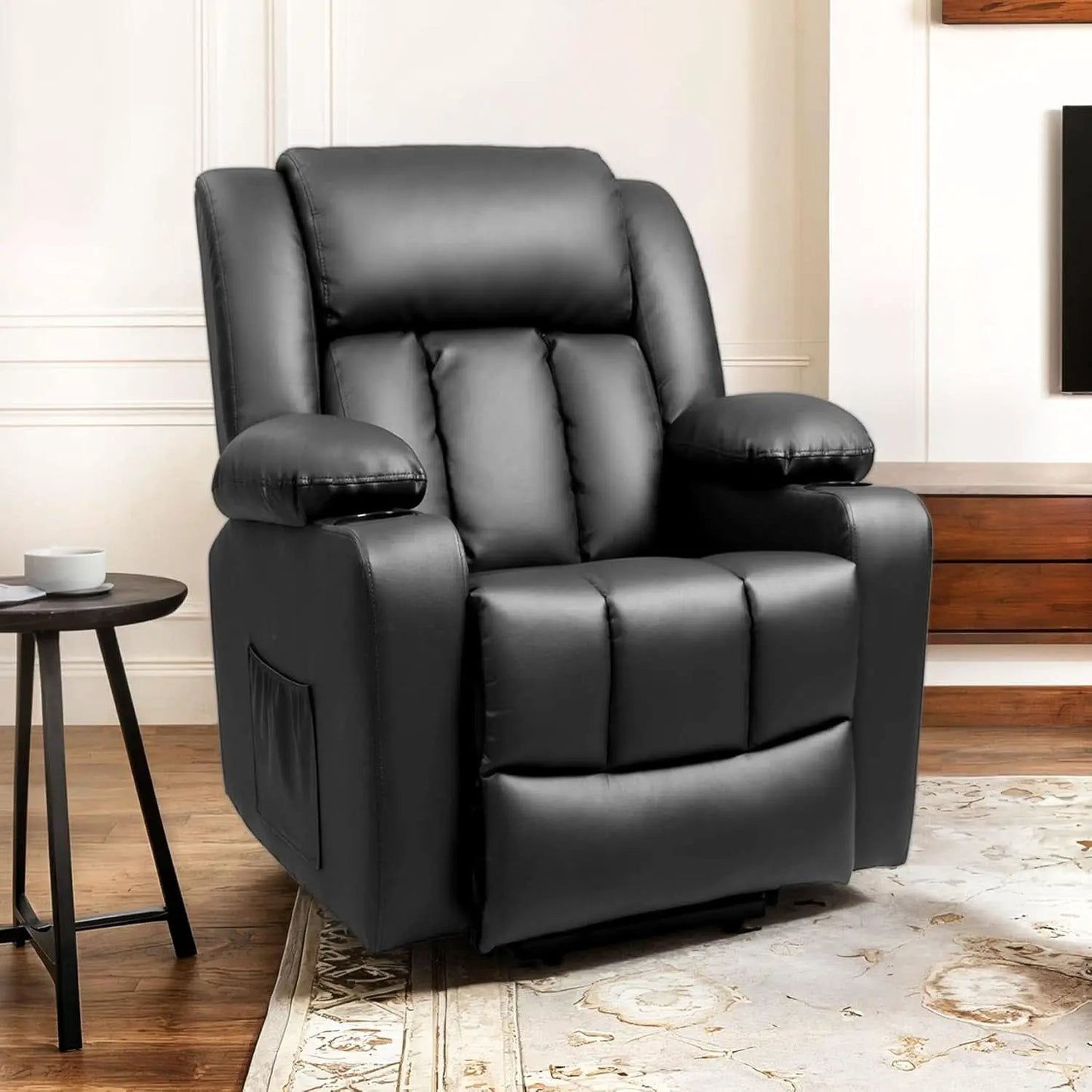 XL31 Power Lift Recliner For Elderly Black Massage from PriceLows™