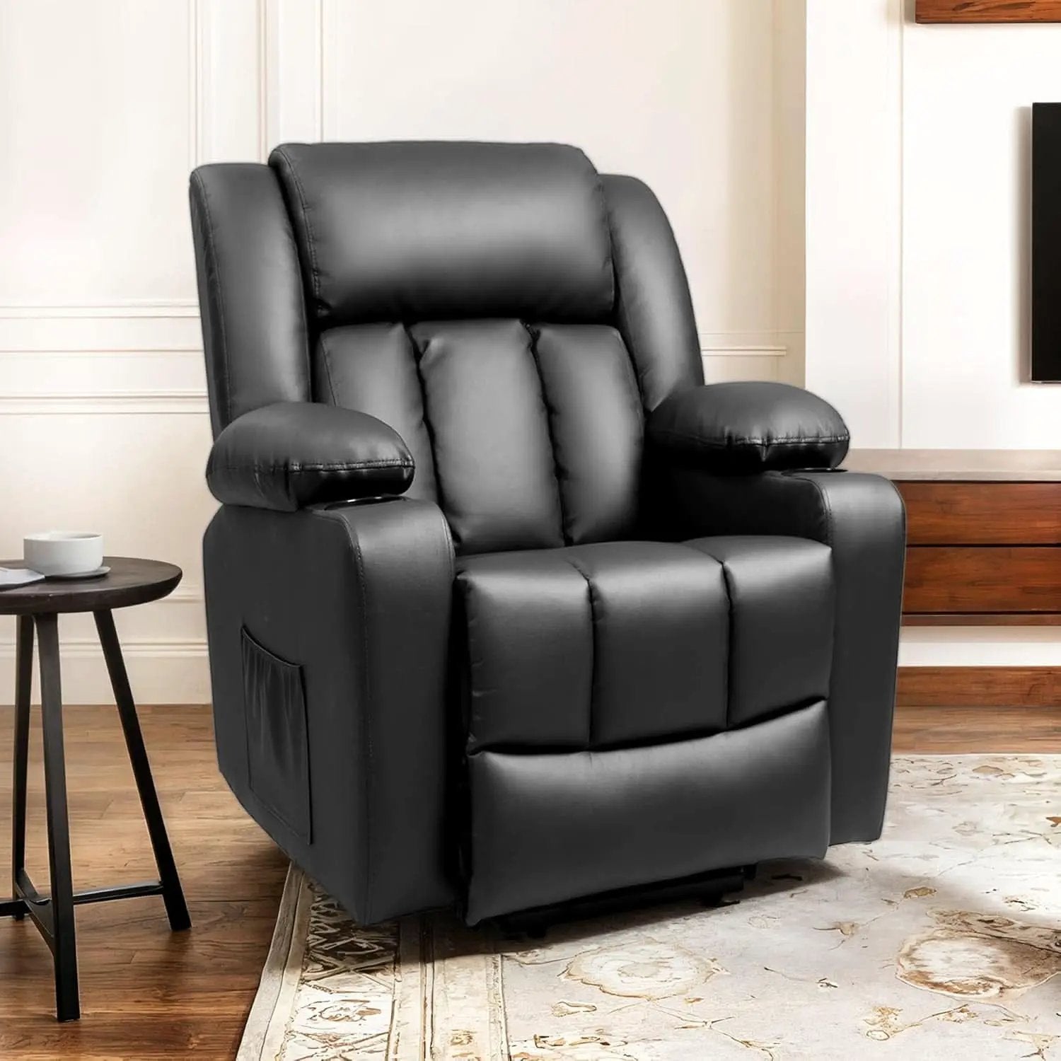 XL31 Power Lift Recliner For Elderly Black Massage from PriceLows™