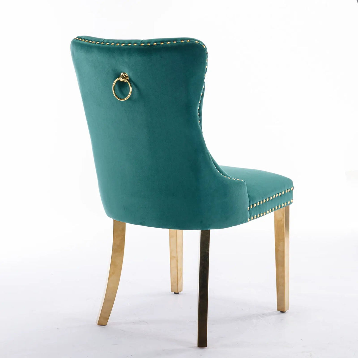 Dining Chair | Tufted Upholstery | Solid Wood Frame | Set Of 2