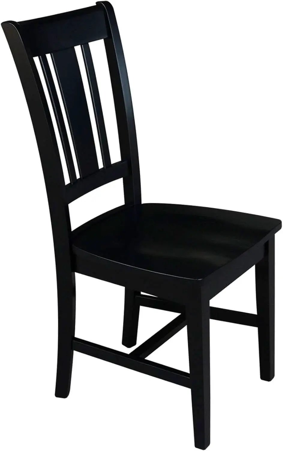 San Remo Splatback Dining Chairs Set Of Two, Black from PriceLows™