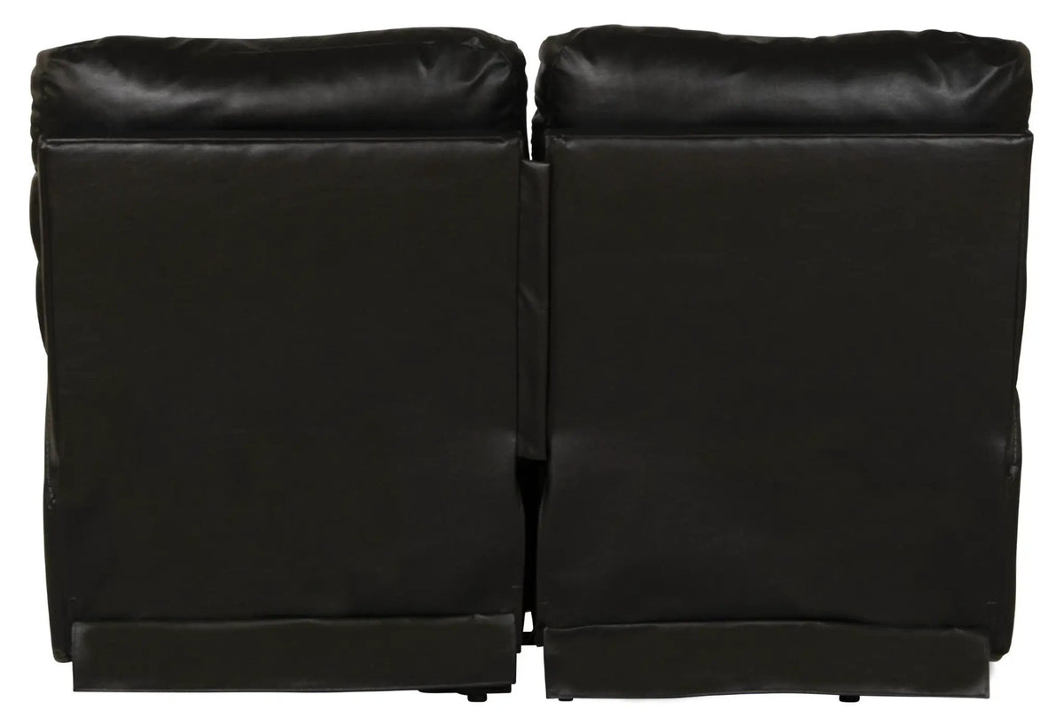 Power Reclining Loveseat | Lay Flat | Genuine Leather | 60 Inch