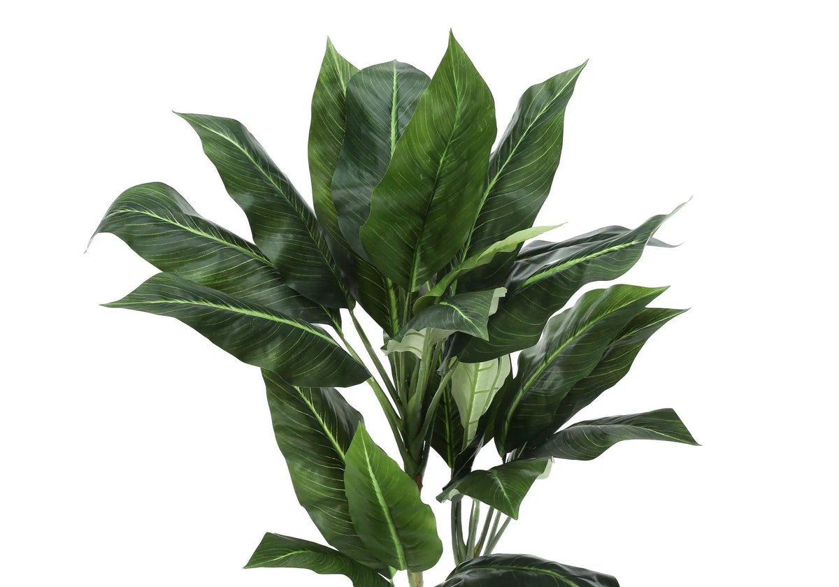 42 Inch Artificial Evergreen Tree | 22 Real Touch Leaves | Indoor Faux Floor Plant | Potted