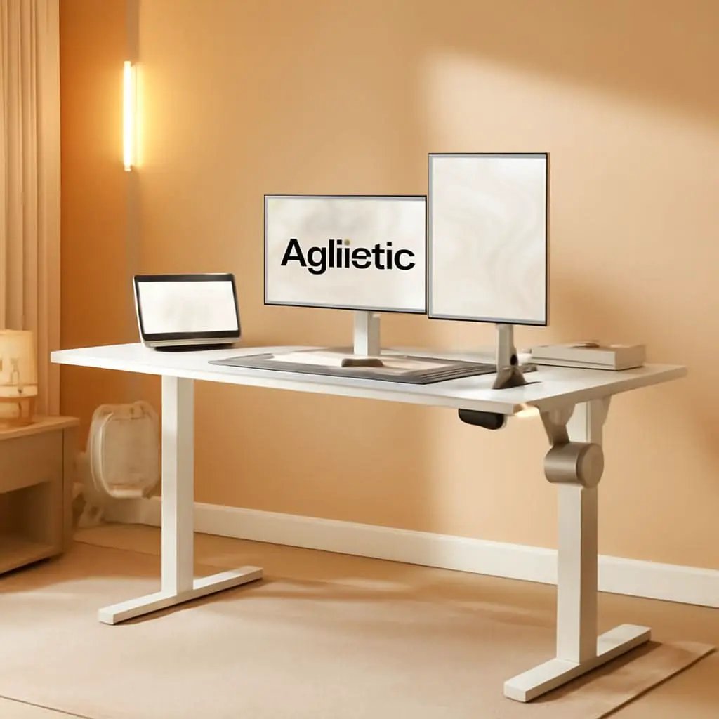 Electric Standing Desk 48x24 Height Adjustable Unit