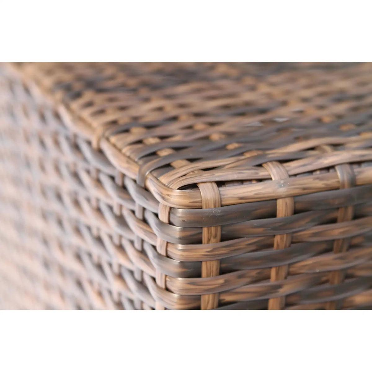 Outdoor Side Table | Slim Rectangular Frame | Powder Coated Finish | Porch And Patio Use