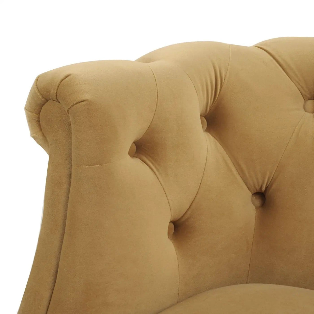 Katherine Tufted Accent Chair | 3 Pieces | Fabric & Plywood | Living Room