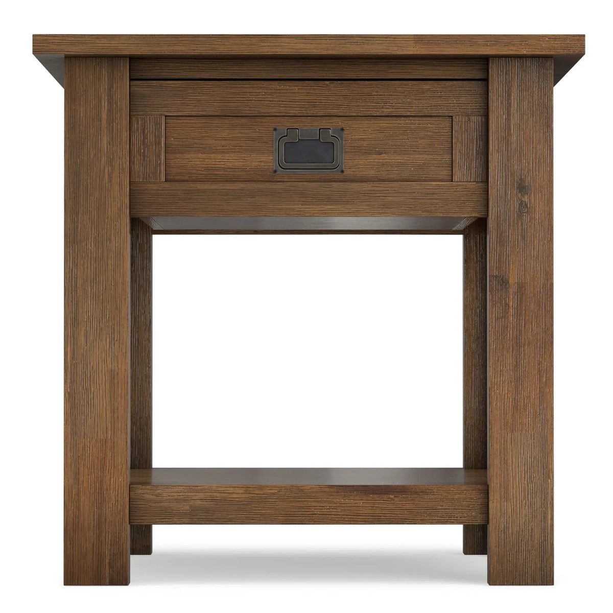 Monroe Handcrafted Side Table | Solid Acacia Hardwood | NC Lacquer Finish | 38 Inch Square