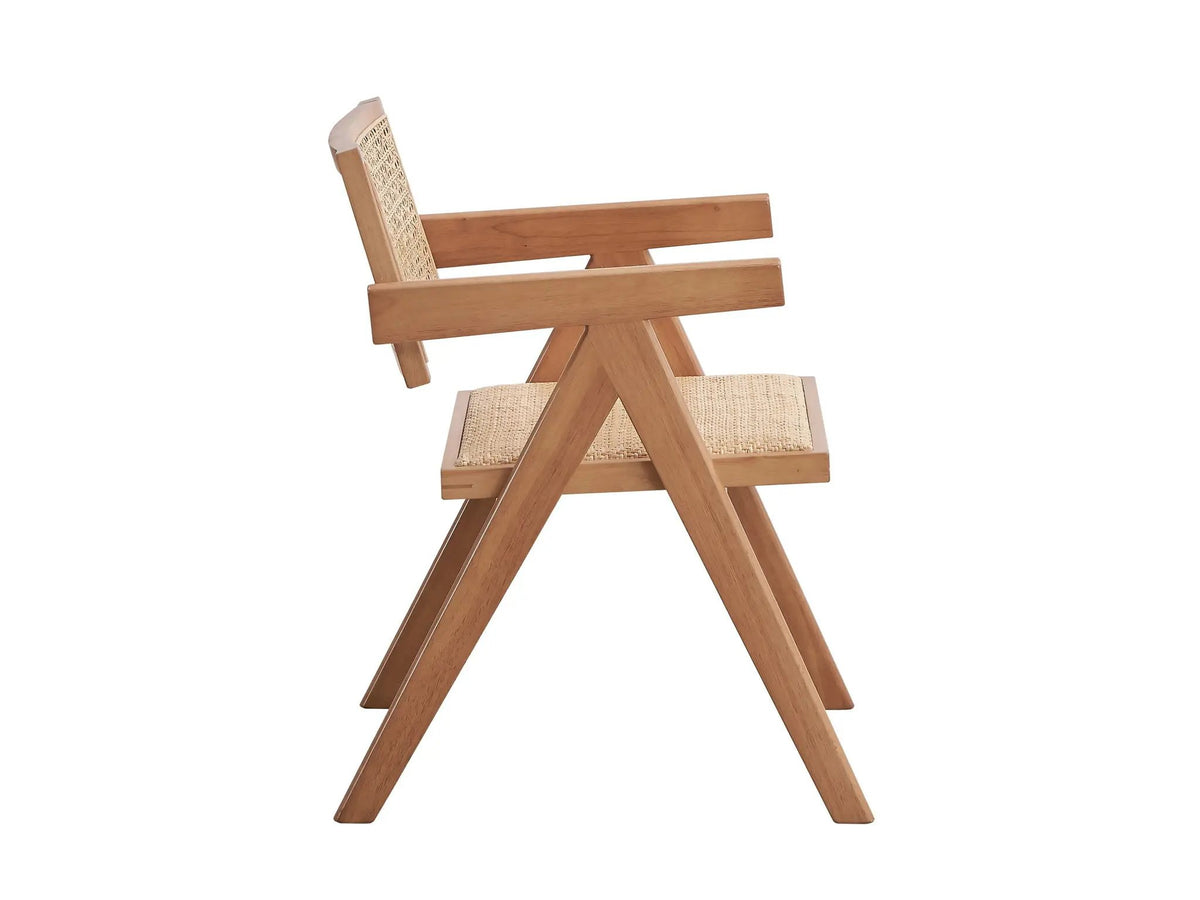 Velentina Rattan Arm Chairs | Set Of 2 | Natural | Patio Seating