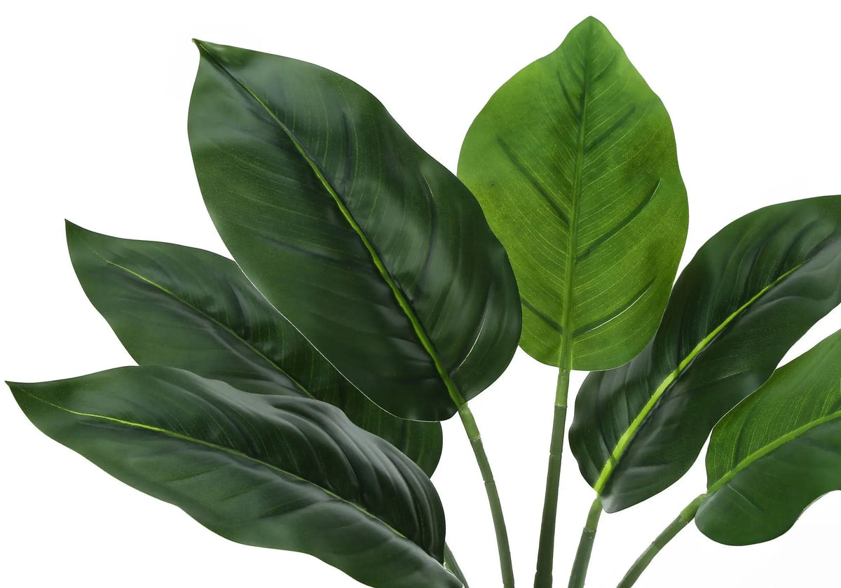 17 Inch Artificial Aureum Plant | Real Touch Leaves | Indoor Faux Plant | Potted