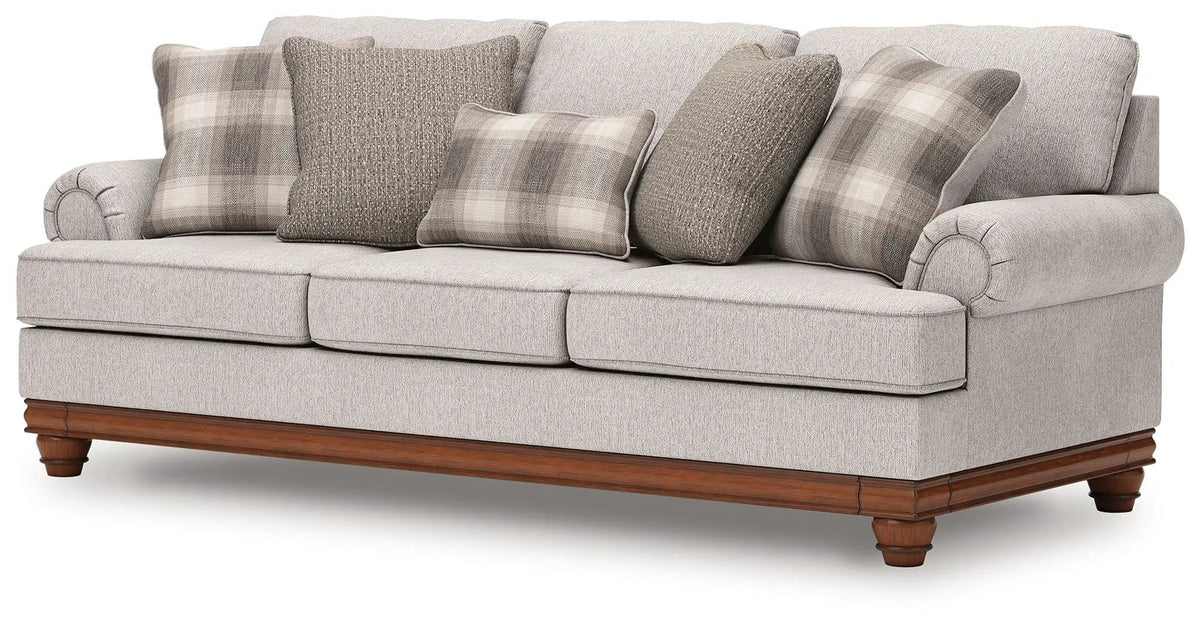 Clearbrooke Sofa | Sandstone | 27 Inch Arm Height | 99 Inch Length