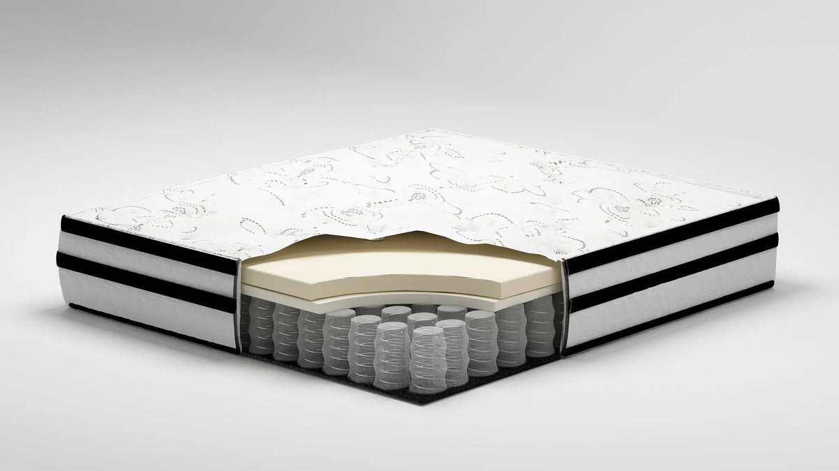 Hybrid Mattress | 10 Inch Profile | Cooling Gel Foam | Medium Firmness