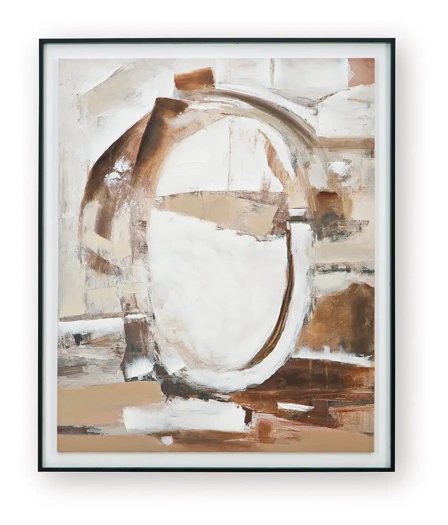 Bradlow Wall Art | 49.5 x 1.63 x 60 in | Home Furniture | Brown / White / Black