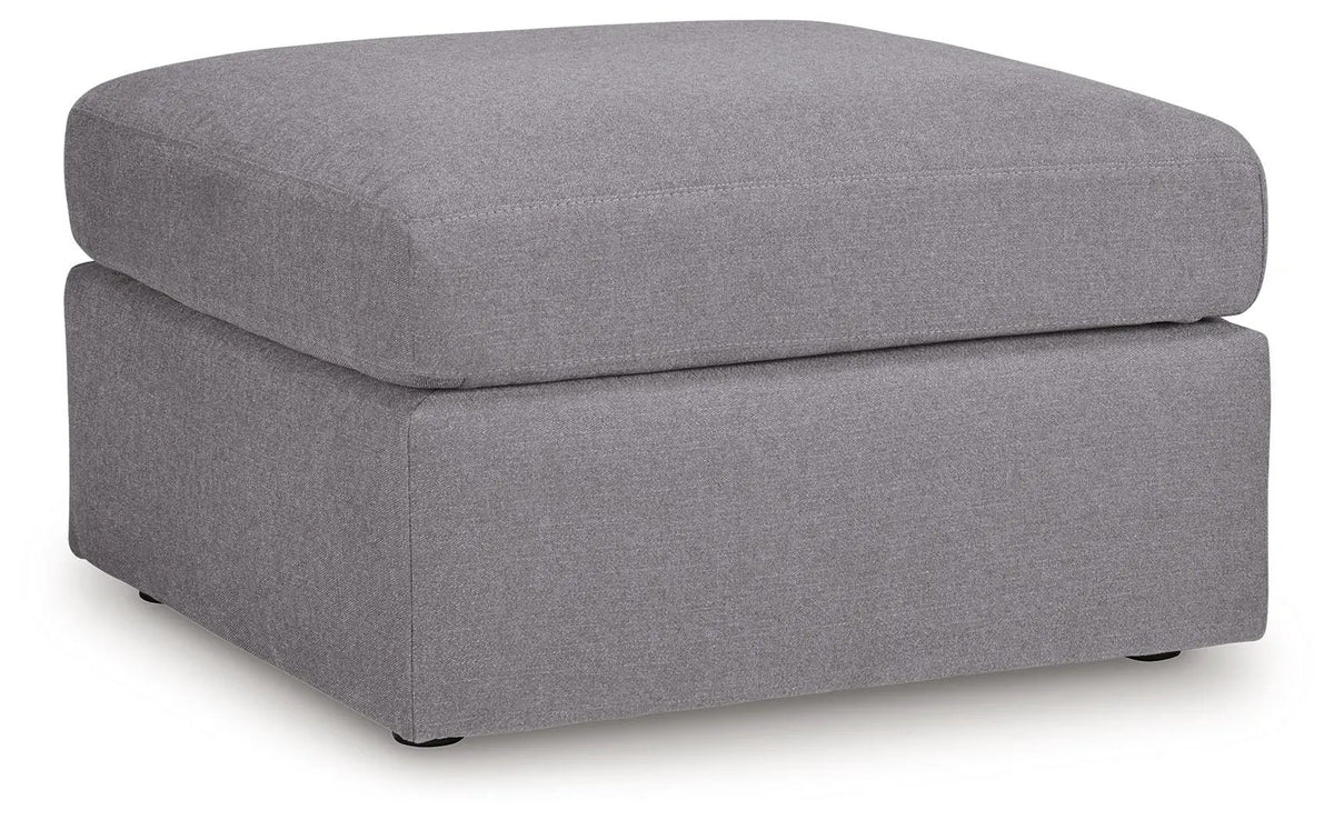 Modmax Oversized Ottoman | 32 Inch Square | Contemporary Style | Low-Maintenance Lounging