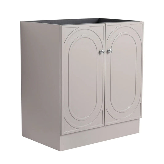 Modern Freestanding Bathroom Vanity With Soft Close Cabinet Doors | 7 Pieces | Metal & Plywood | Bathroom